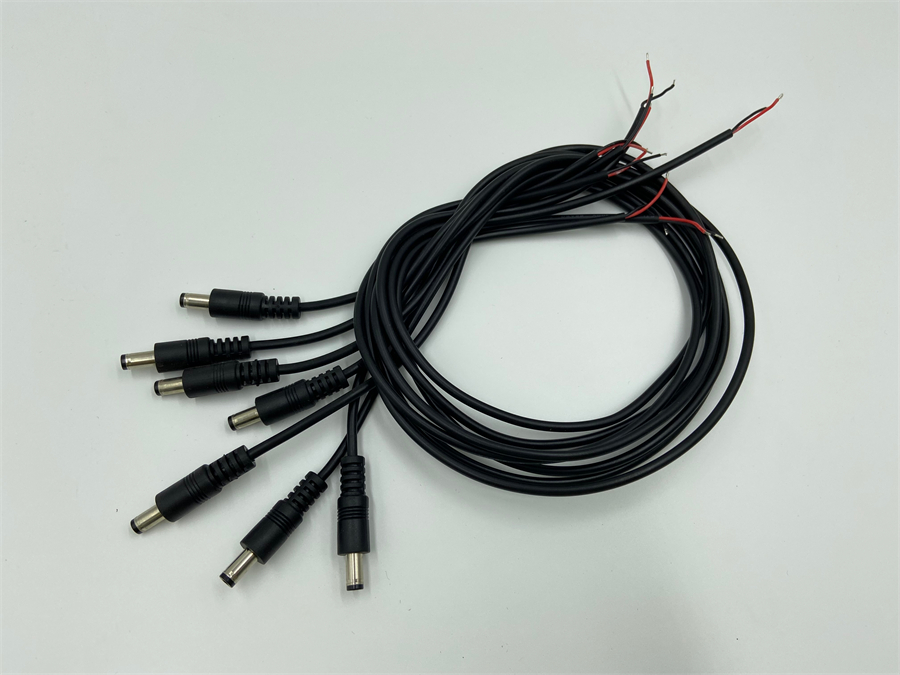 DC插头电源线，音频线