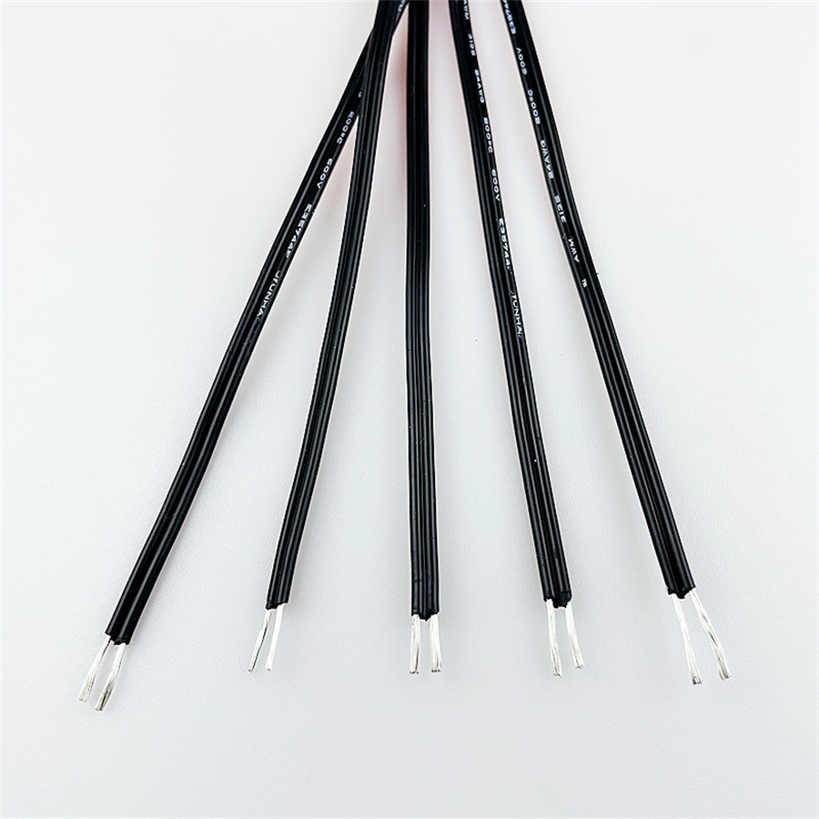 硅胶双并线排线----黑色---主推款